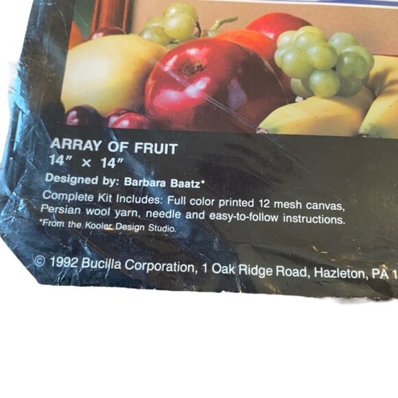 1375 Bucilla Needlepoint Kit #4671 Lion Safari Scene - Picture 2 of 6